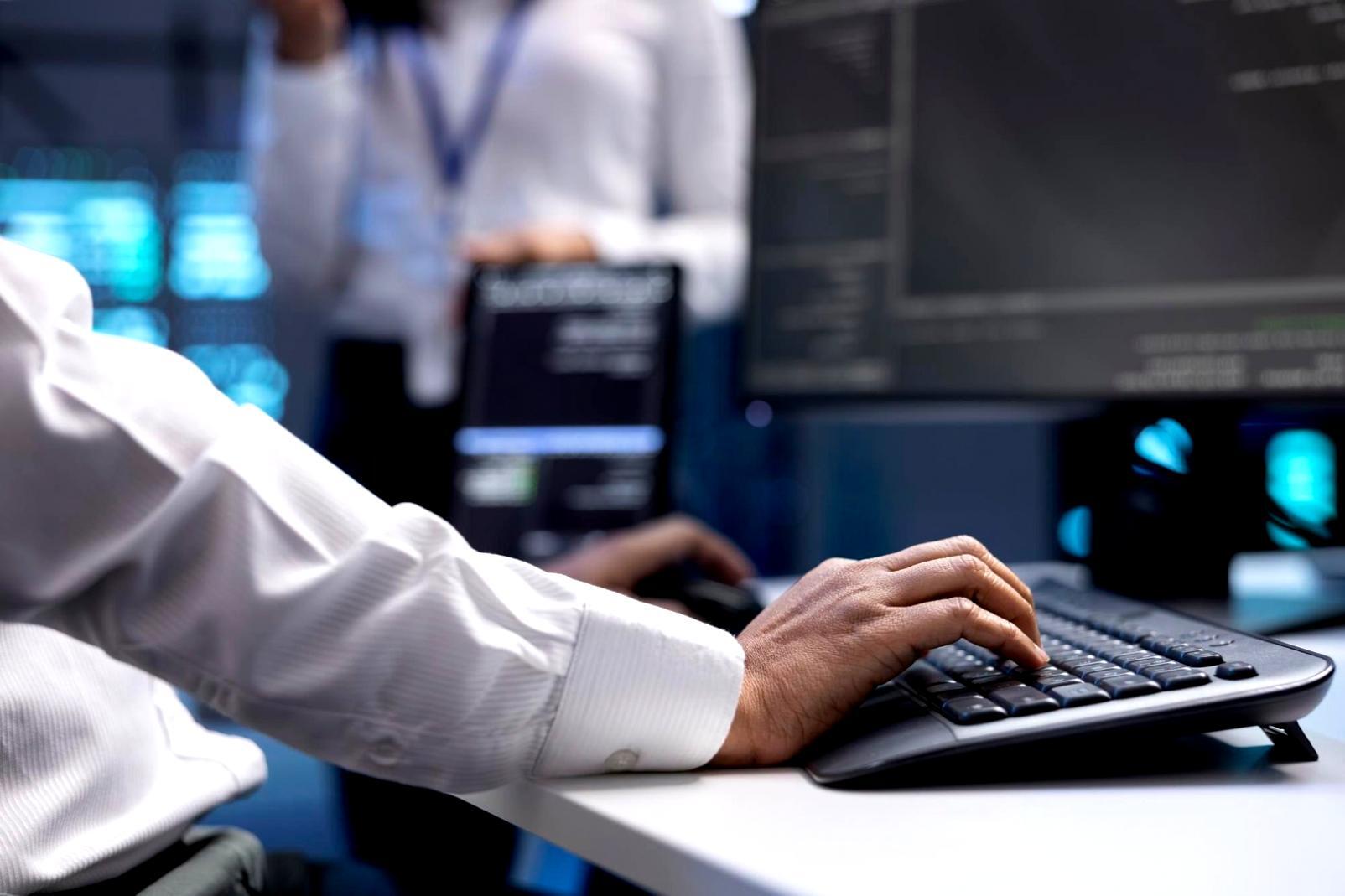 Software testing environment showing quality assurance workflow